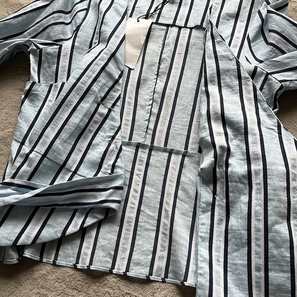 Zara Linen Blend Top - Picture 5 of 12